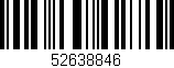Código de barras (EAN, GTIN, SKU, ISBN): '52638846'