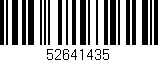 Código de barras (EAN, GTIN, SKU, ISBN): '52641435'
