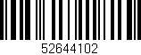 Código de barras (EAN, GTIN, SKU, ISBN): '52644102'