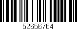 Código de barras (EAN, GTIN, SKU, ISBN): '52656764'