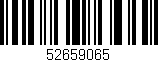 Código de barras (EAN, GTIN, SKU, ISBN): '52659065'