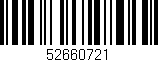 Código de barras (EAN, GTIN, SKU, ISBN): '52660721'