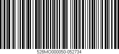 Código de barras (EAN, GTIN, SKU, ISBN): '526MO000050-052734'