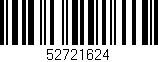 Código de barras (EAN, GTIN, SKU, ISBN): '52721624'