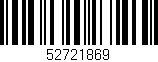 Código de barras (EAN, GTIN, SKU, ISBN): '52721869'