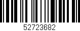 Código de barras (EAN, GTIN, SKU, ISBN): '52723682'