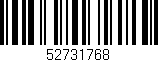 Código de barras (EAN, GTIN, SKU, ISBN): '52731768'