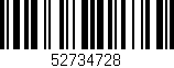 Código de barras (EAN, GTIN, SKU, ISBN): '52734728'