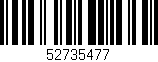 Código de barras (EAN, GTIN, SKU, ISBN): '52735477'