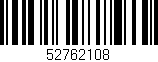Código de barras (EAN, GTIN, SKU, ISBN): '52762108'