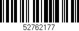 Código de barras (EAN, GTIN, SKU, ISBN): '52762177'