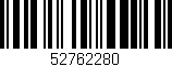 Código de barras (EAN, GTIN, SKU, ISBN): '52762280'
