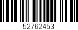 Código de barras (EAN, GTIN, SKU, ISBN): '52762453'