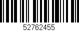 Código de barras (EAN, GTIN, SKU, ISBN): '52762455'