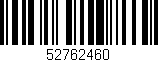 Código de barras (EAN, GTIN, SKU, ISBN): '52762460'