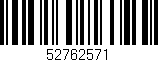Código de barras (EAN, GTIN, SKU, ISBN): '52762571'