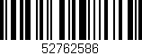 Código de barras (EAN, GTIN, SKU, ISBN): '52762586'
