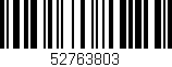 Código de barras (EAN, GTIN, SKU, ISBN): '52763803'