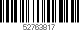 Código de barras (EAN, GTIN, SKU, ISBN): '52763817'