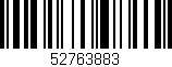 Código de barras (EAN, GTIN, SKU, ISBN): '52763883'
