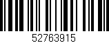 Código de barras (EAN, GTIN, SKU, ISBN): '52763915'