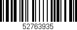 Código de barras (EAN, GTIN, SKU, ISBN): '52763935'