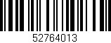 Código de barras (EAN, GTIN, SKU, ISBN): '52764013'