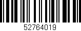 Código de barras (EAN, GTIN, SKU, ISBN): '52764019'