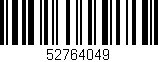 Código de barras (EAN, GTIN, SKU, ISBN): '52764049'