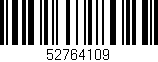 Código de barras (EAN, GTIN, SKU, ISBN): '52764109'