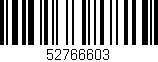 Código de barras (EAN, GTIN, SKU, ISBN): '52766603'