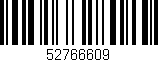 Código de barras (EAN, GTIN, SKU, ISBN): '52766609'