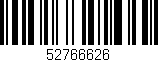 Código de barras (EAN, GTIN, SKU, ISBN): '52766626'