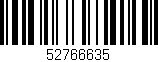 Código de barras (EAN, GTIN, SKU, ISBN): '52766635'