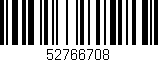 Código de barras (EAN, GTIN, SKU, ISBN): '52766708'