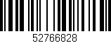 Código de barras (EAN, GTIN, SKU, ISBN): '52766828'