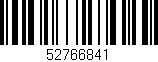 Código de barras (EAN, GTIN, SKU, ISBN): '52766841'