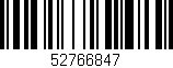 Código de barras (EAN, GTIN, SKU, ISBN): '52766847'