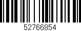 Código de barras (EAN, GTIN, SKU, ISBN): '52766854'