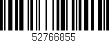 Código de barras (EAN, GTIN, SKU, ISBN): '52766855'