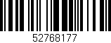 Código de barras (EAN, GTIN, SKU, ISBN): '52768177'