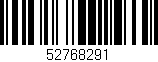 Código de barras (EAN, GTIN, SKU, ISBN): '52768291'