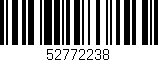 Código de barras (EAN, GTIN, SKU, ISBN): '52772238'