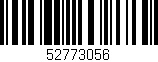 Código de barras (EAN, GTIN, SKU, ISBN): '52773056'