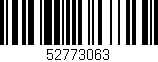 Código de barras (EAN, GTIN, SKU, ISBN): '52773063'