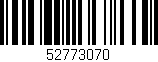 Código de barras (EAN, GTIN, SKU, ISBN): '52773070'