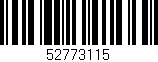 Código de barras (EAN, GTIN, SKU, ISBN): '52773115'