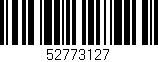 Código de barras (EAN, GTIN, SKU, ISBN): '52773127'