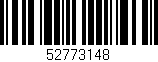 Código de barras (EAN, GTIN, SKU, ISBN): '52773148'
