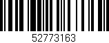 Código de barras (EAN, GTIN, SKU, ISBN): '52773163'
